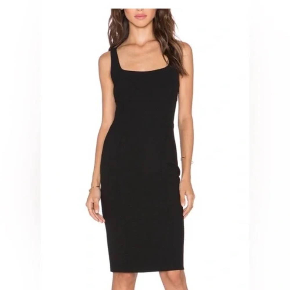 Diane Von Furstenberg Classic Little Black Dress SZ 12